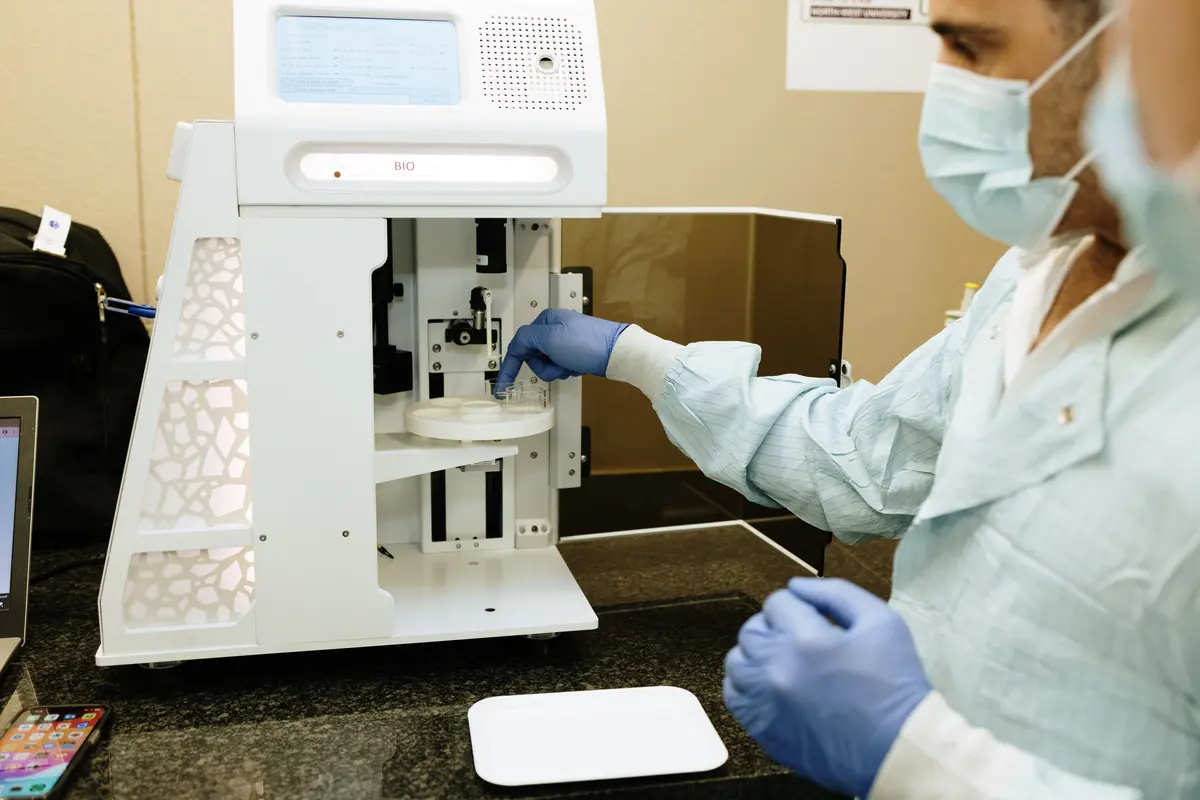 Scientists in a laboratory