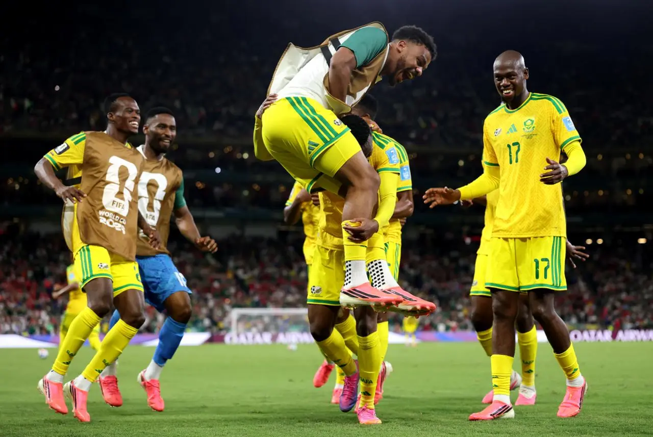 Bafana Bafana make history and advance to World Cup round of 32