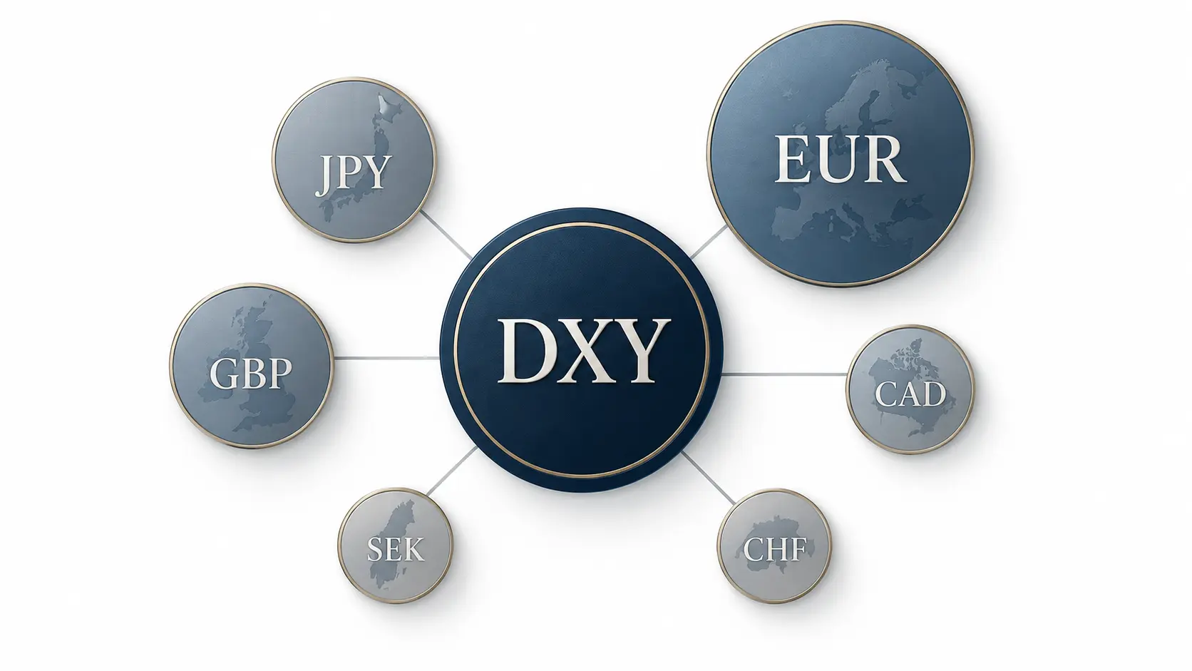 What Is Inside DXY? The Six Currencies and Their Weights