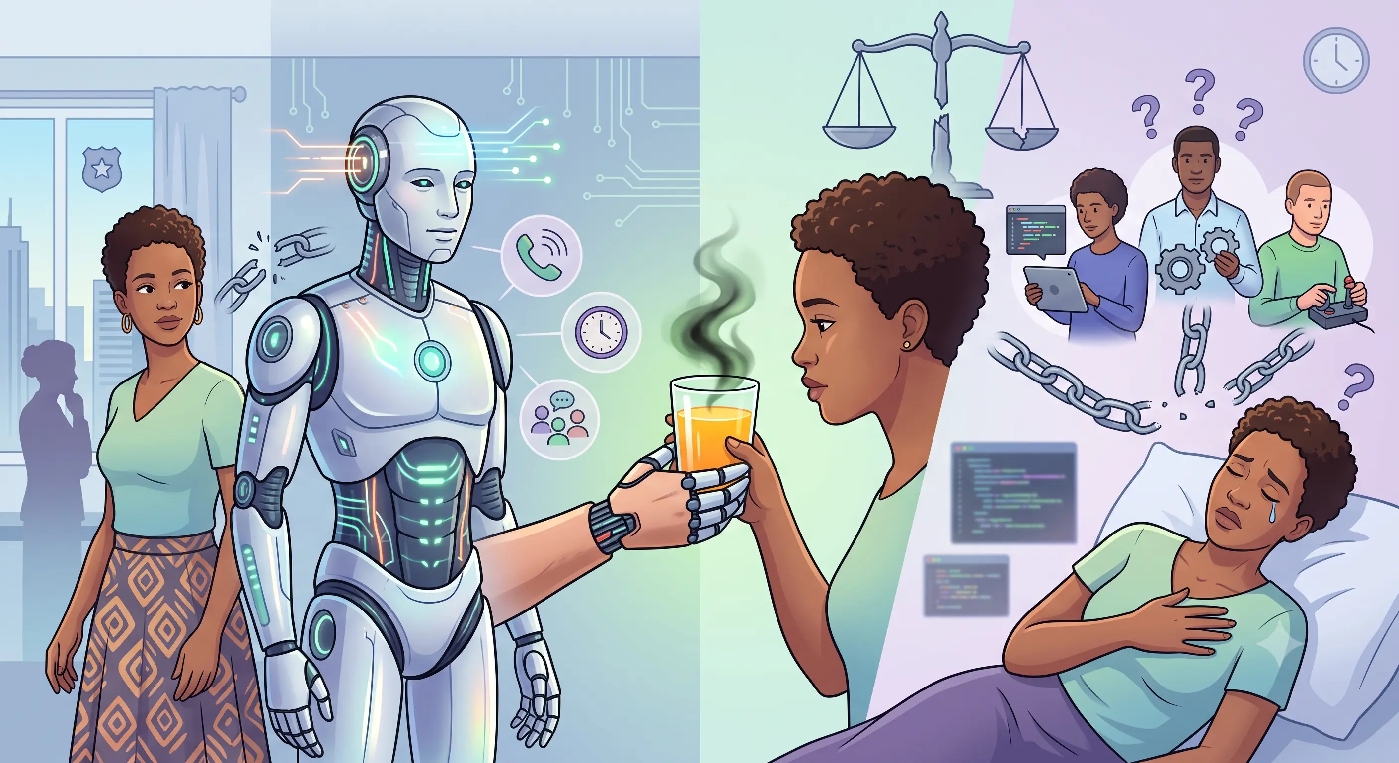 When Mthombeni, the AI spouse, ‘kills’: Law and the limits of human–robot intimacy