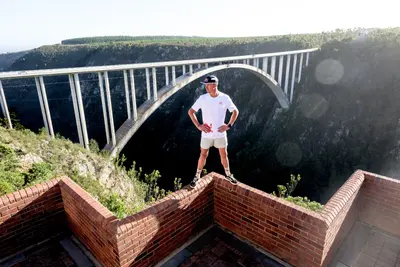 Daredevil Van Tonder to tackle 600 monkey bars under Bloukrans Bridge