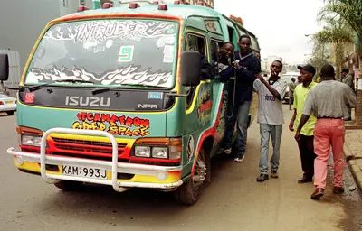 Blind to the matatu
