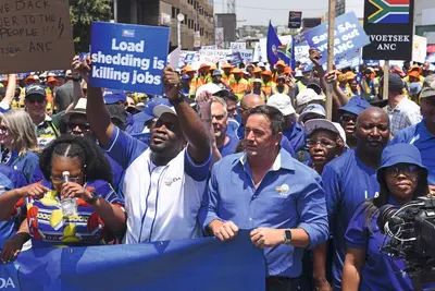 The ANC needs a tourniquet. The DA needs a ladder