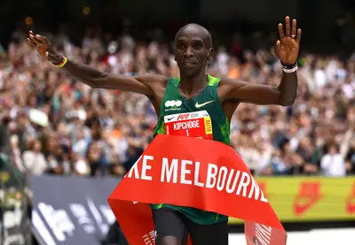 Eliud Kipchoge Secures First Marathon Victory in Three Years at ...
