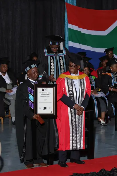Tim Modise's broadcasting career comes full circle with NWU honorary doctorate