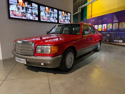 The red S-Class: How Madiba's hand-built Mercedes proves that love is still our finest engineering