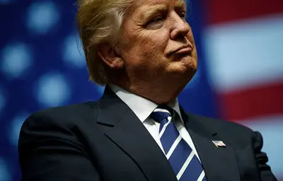 US president Donald Trump