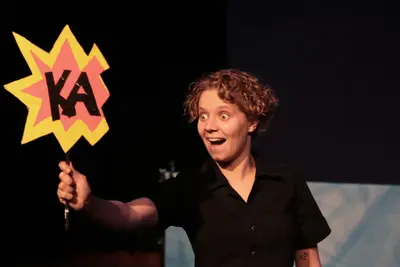 Fun, yet educational puppet show addresses ocean pollution