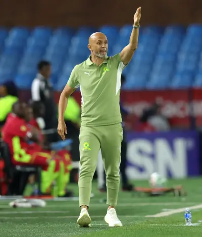 Miguel Cardoso urges strikers to fire as Mamelodi Sundowns face Durban City