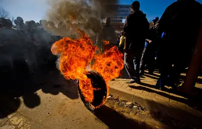 Sebokeng quiet, Majakaneng protests continue