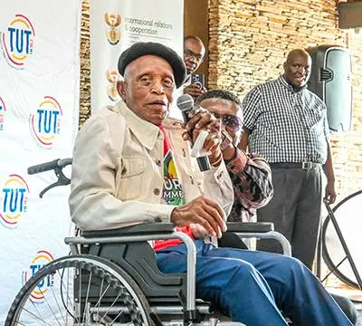 Freedom stalwart TT Cholo — 99 not out