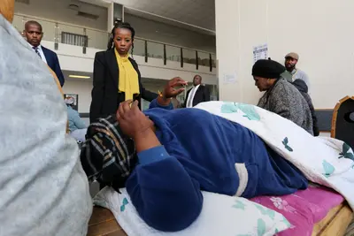 Livingstone Hospital gets a surprise visit by public protector Kholeka Gcaleka