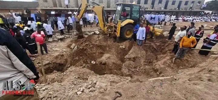 Mayhem as Shembe church building collapses burying congregants alive